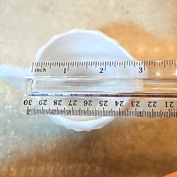 Vintage Anchor Hocking Milkglass Creamer & Sugar Set - Picture 6 of 6